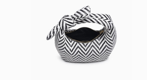 Penny Clutch - Urban Expressions - Black/White